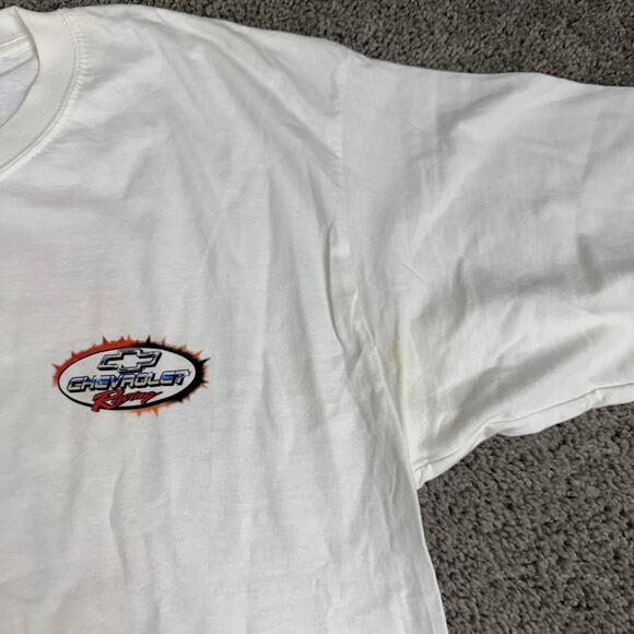 Chevrolet Racing Shirt Mens XL White Monte Carlo NASCAR Graphic Tee GM - Picture 12 of 15